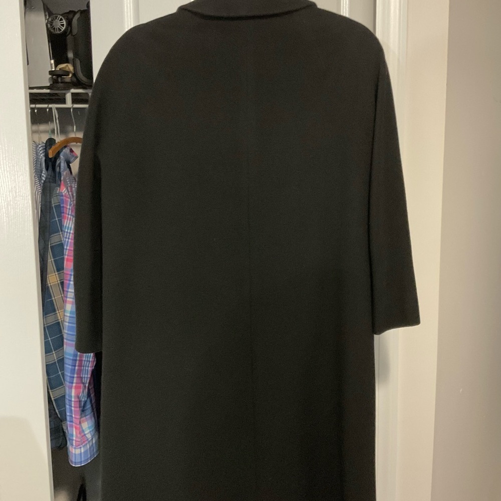 Vintage 100 % Cashmere Black Dress Coat from Kaufman’s. - Picture 7 of 7